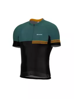 Biemme TERRA men's cycling jersey, black and green
