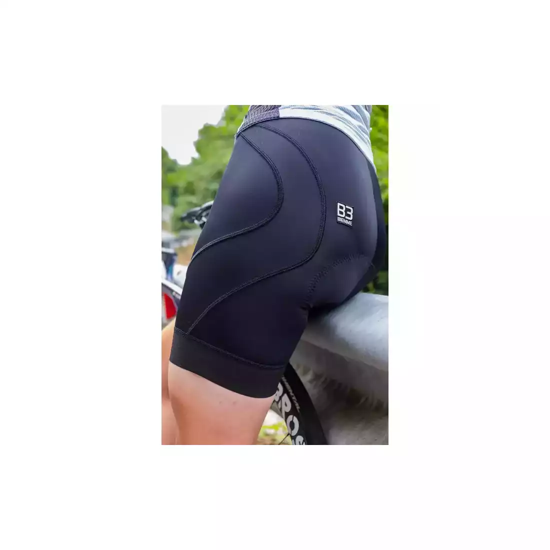 Biemme VUELTA 2.0 Lady women's cycling shorts with an insert, black