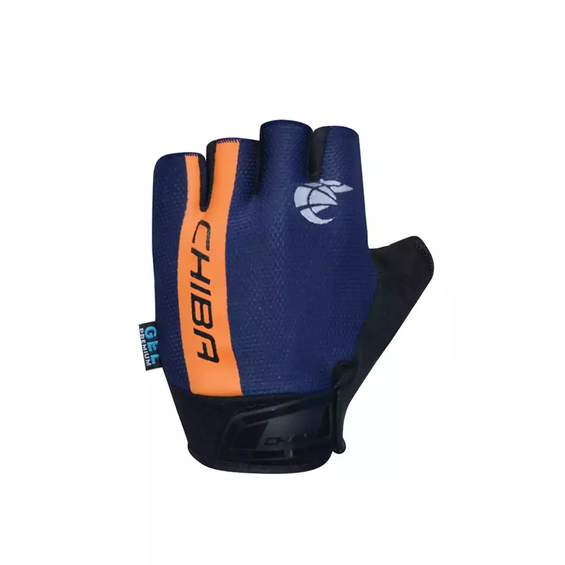 CHIBA AIR STRIKE cycling gloves, navy blue