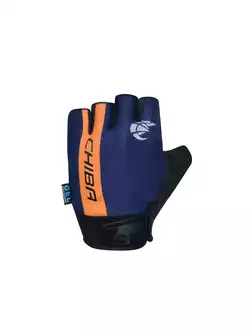CHIBA AIR STRIKE cycling gloves, navy blue