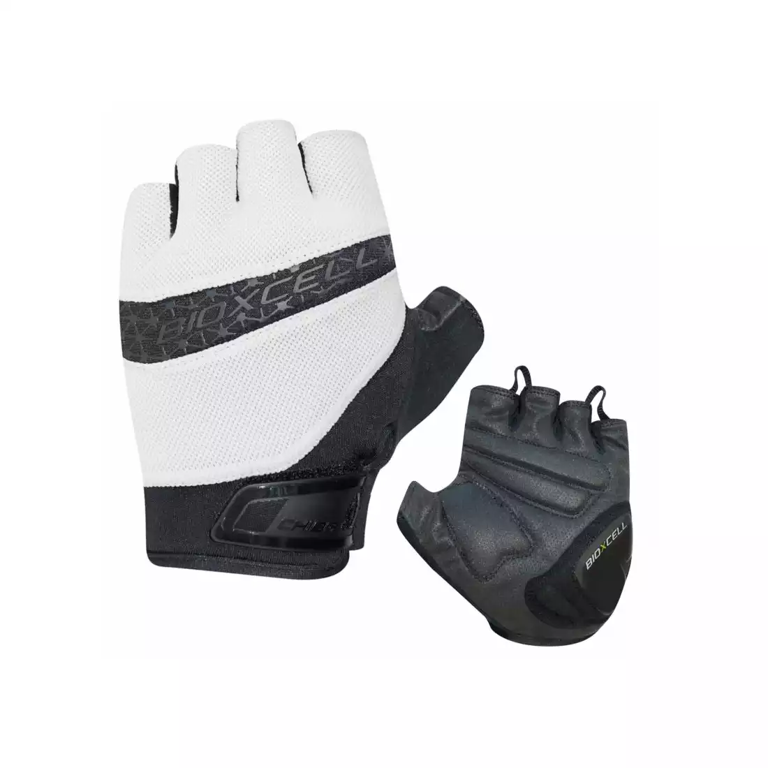 CHIBA BIOXCELL PRO cycling gloves, White