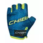 CHIBA KIDS Kids cycling gloves, niebieskie 
