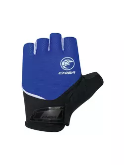 CHIBA SPORT cycling gloves, blue