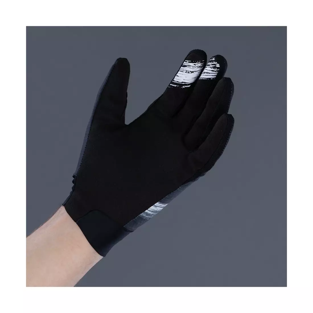 CHIBA THREESIXTY PRO cycling gloves black
