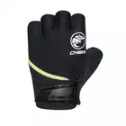 CHIBA YOUTH Children's cycling gloves, black