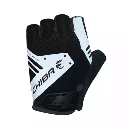 CHIBA cycling gloves AIR PLUS REFLEX black 3011420B-2