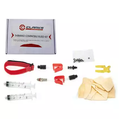Clarks Shimano Disc Brake Compatible Hydraulic Bleed Kit