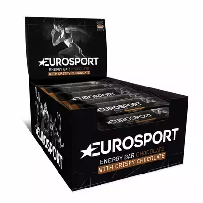 EUROSPORT Chocolate energy bar 45g 20 pieces