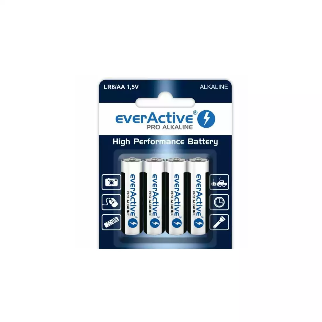 EverActive LR6 baterie AA blister 4 sztuki