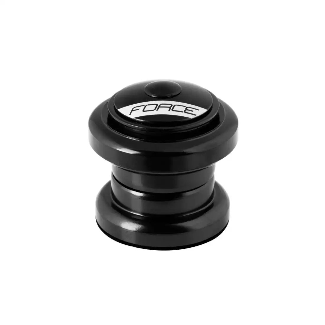 FORCE AHEAD classic bicycle ball headsets 1 1/8'' Fe black