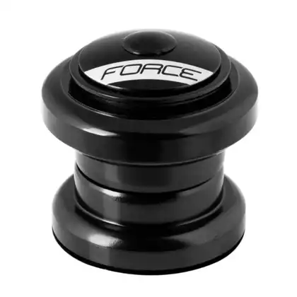 FORCE AHEAD classic bicycle ball headsets 1 1/8'' Fe black