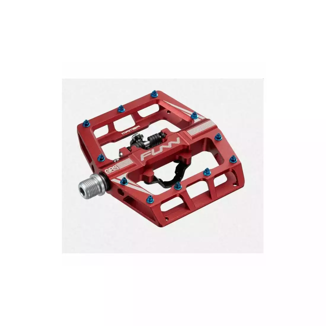 FUNN MAMBA One-sided bicycle pedals, Red 