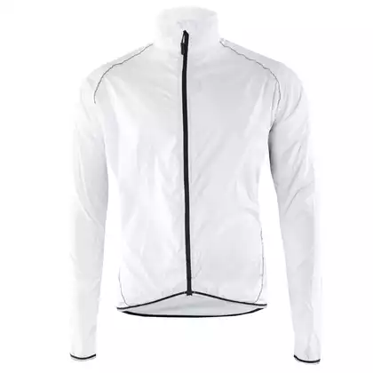 KAYMAQ JACM-001 wind cycling jacket - windbreaker white r.M
