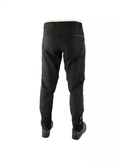 KAYMAQ STR-M-001 male bicycle pants with detachable legs, black