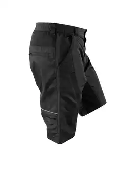 KAYMAQ V2 men's bicycle shorts, MTB / DH / ENDURO black