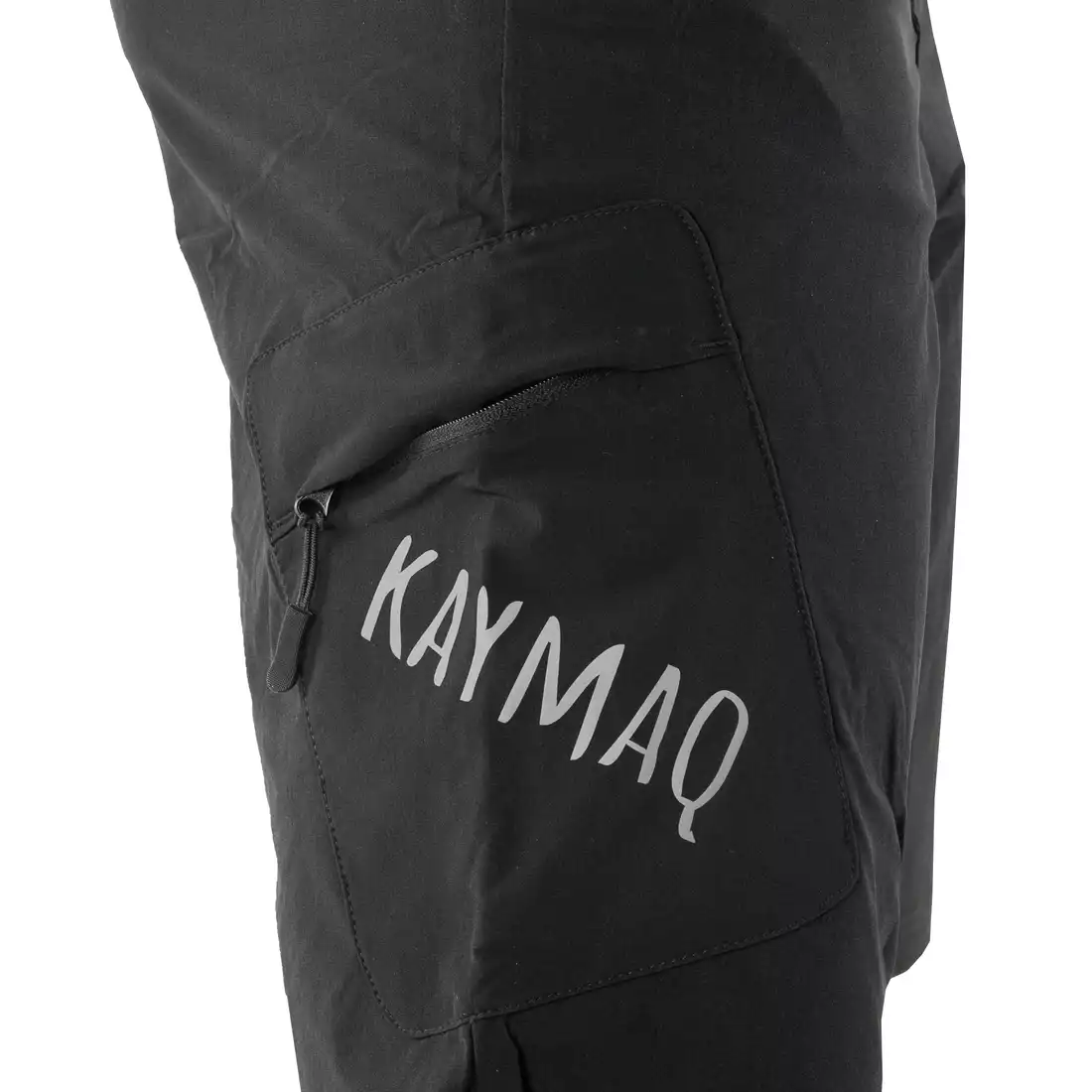 KAYMAQ V5 man's MTB buggy cycling shorts Black