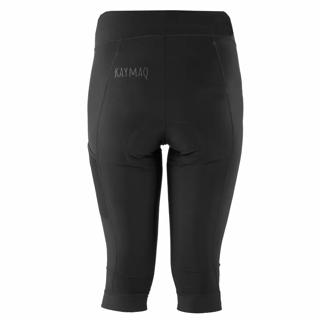 KAYMAQ women's cycling shorts 3/4,  Black ELKNICD802