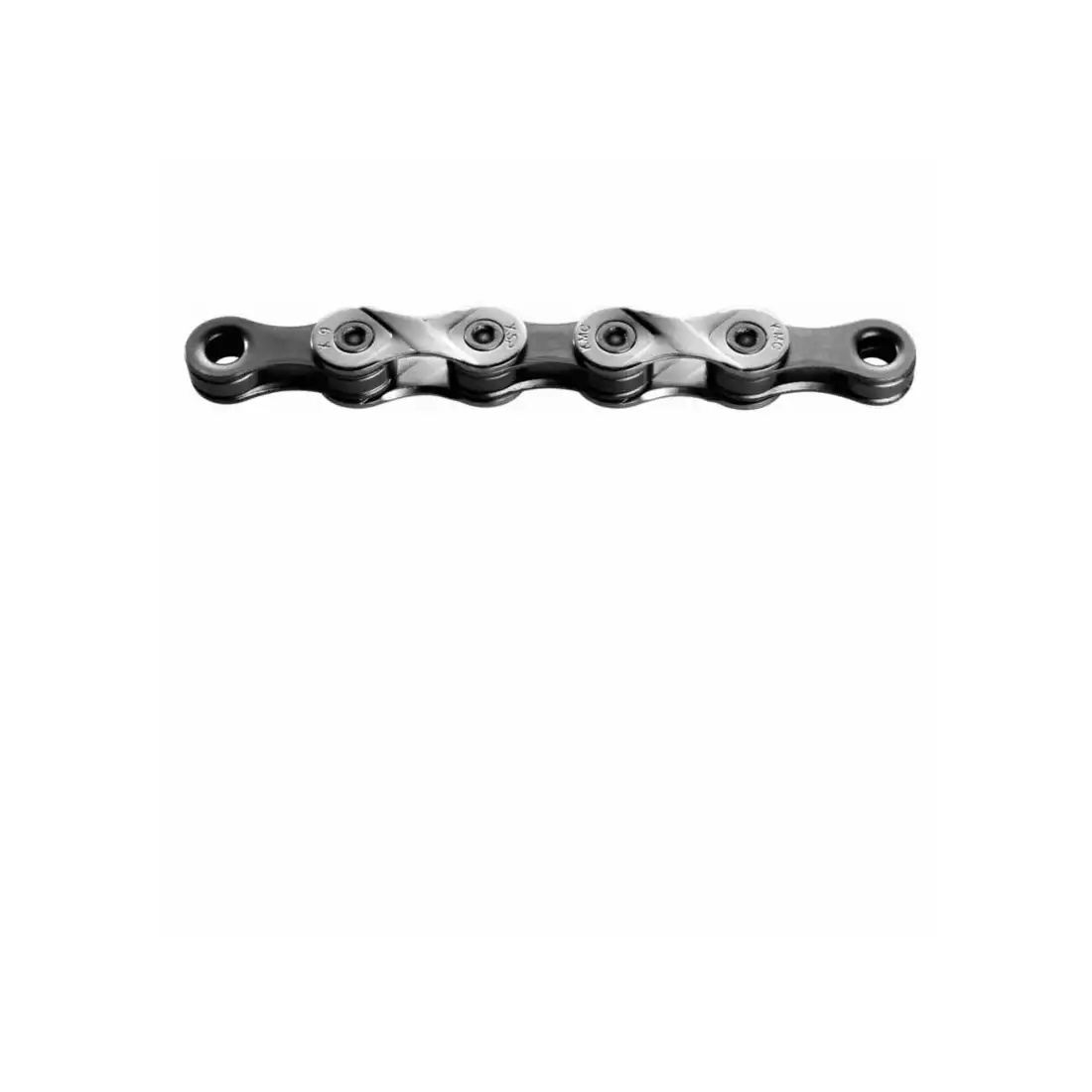 KMC X9 chain, 9-speed, 116 links, silver gray | MikeSPORT