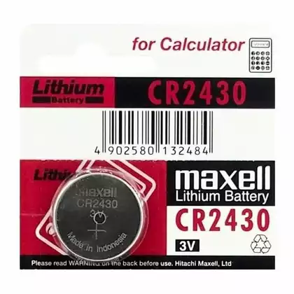 MAXELL CR2430 lithium battery  op.1 szt 