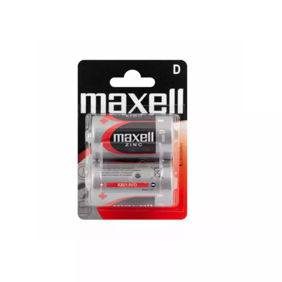 MAXELL R20 Magnesium-zinc battery 2 pcs.