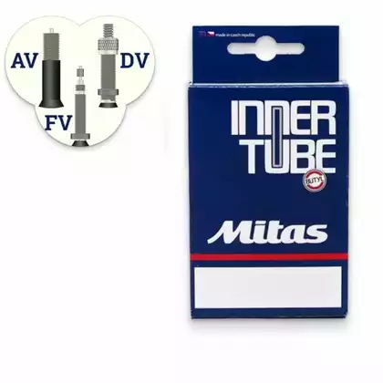 MITAS DV40 bicycle inner tube 26x13/8 (28/47-584/597)