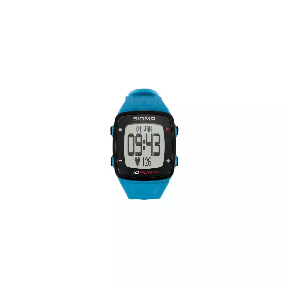 SIGMA ID.RUN HR Heart rate monitor with a band, blue
