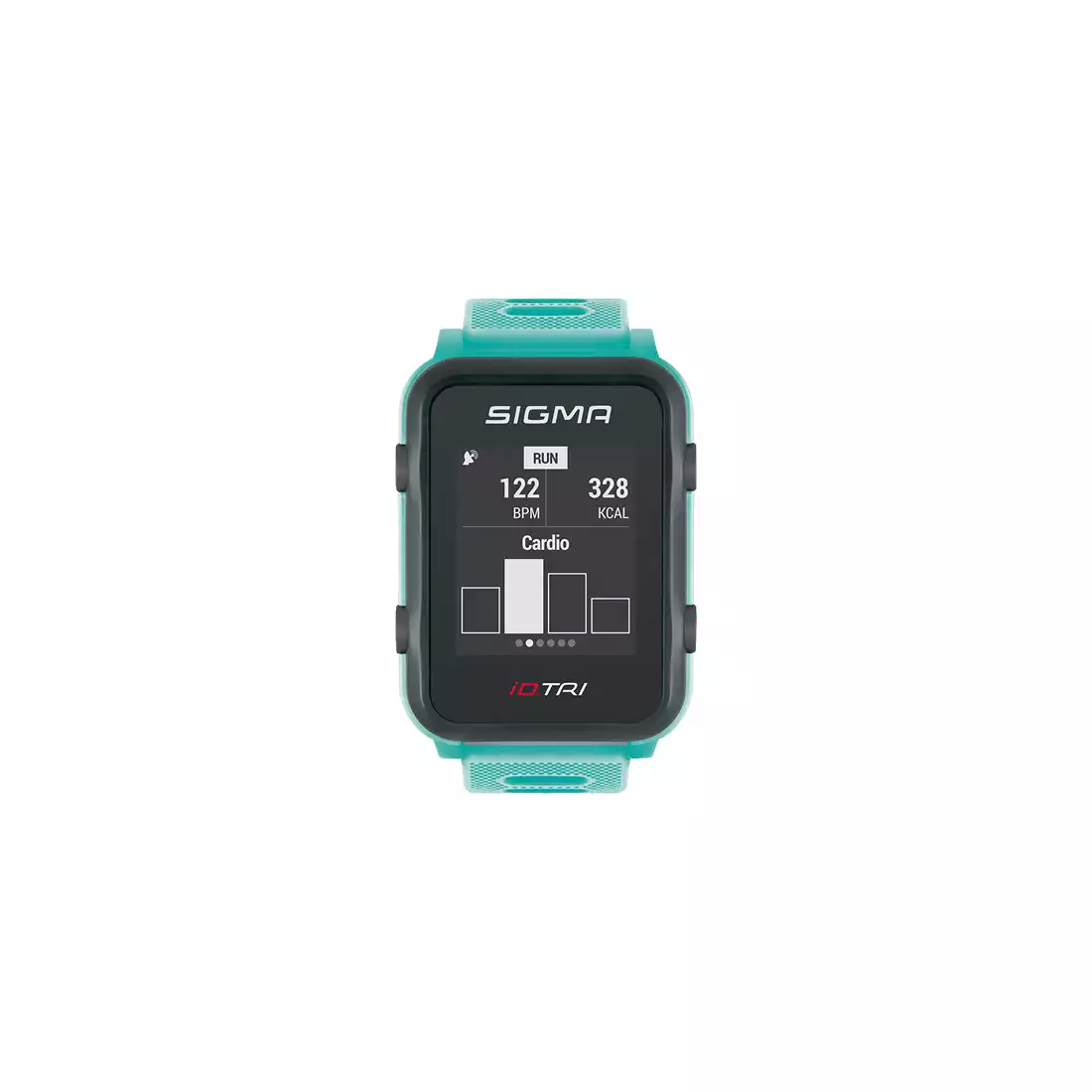 SIGMA ID.TRI heart rate monitor with a band, mint
