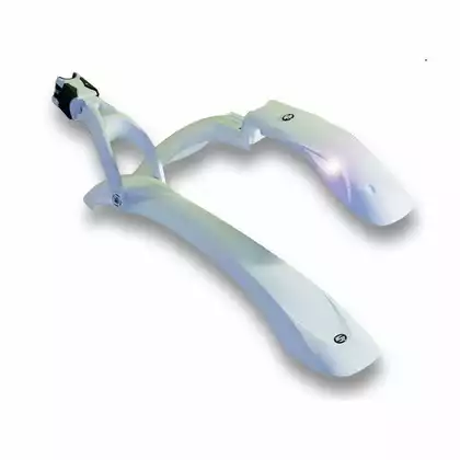 SIMPLA HAMMER Bicycle fender set, 24-28 &quot;, white