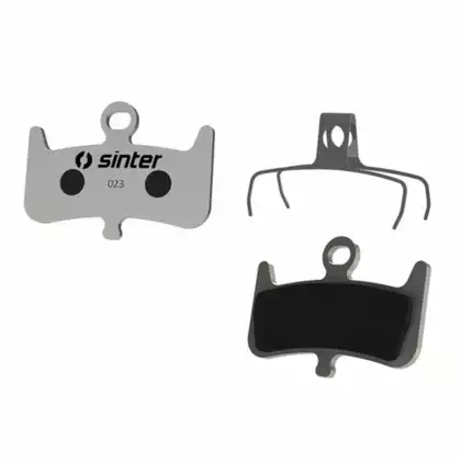 SINTER brake linings for brakes HAYES Dominion A4, BLACK