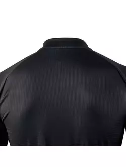 [Set] KAYMAQ DESIGN KYQ-SS-1001-3 men's cycling short sleeve jersey black + KAYMAQ DESIGN KYQ-LS-1001-3 men's cycling jersey Black