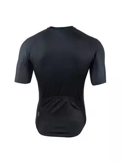 [Set] KAYMAQ DESIGN KYQ-SS-1001-3 men's cycling short sleeve jersey black + KAYMAQ DESIGN KYQ-LS-1001-3 men's cycling jersey Black
