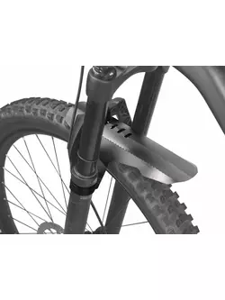 TOPEAK D-FLASH EXPRESS FS Bicycle fender under the shock absorber or rear triangle, 20&quot;-29&quot; black