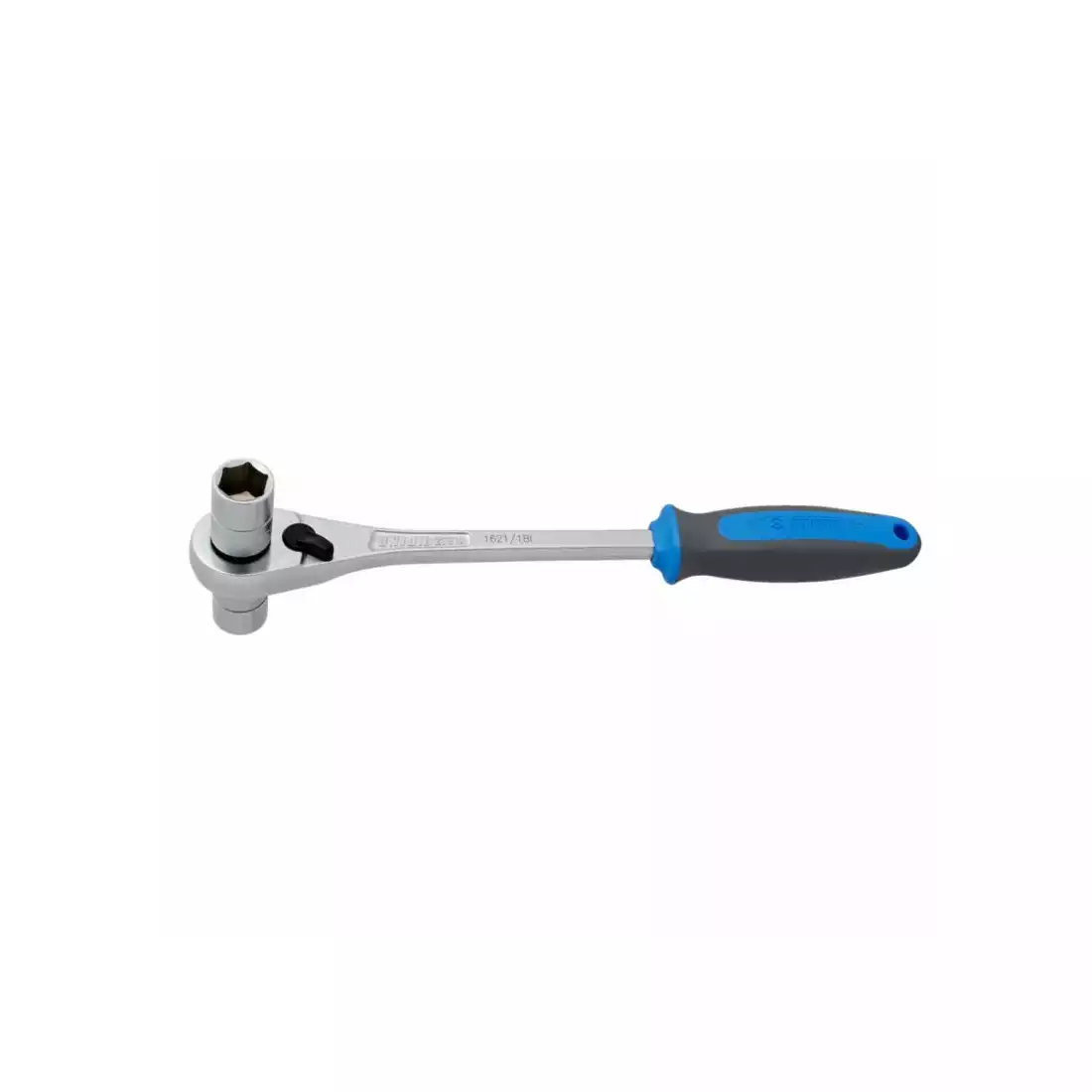 UNIOR reversible ratchet wrench with sockets 14,15 mm