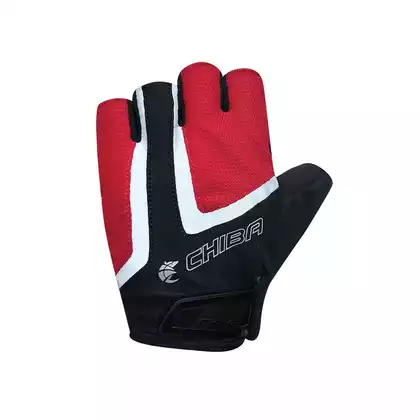 CHIBA GEL AIR REFLEX Cycling gloves, red