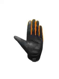 CHIBA MAVERICK Cycling gloves, black and orange