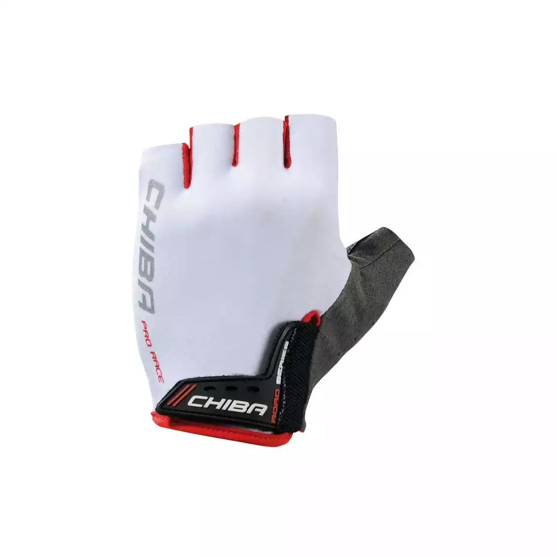 CHIBA ROAD RACER Cycling gloves, white