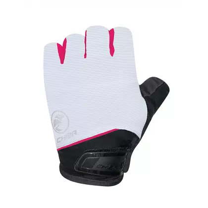 CHIBA women's cycling gloves BIOXCELL LADY, white