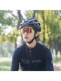 Rockbros 14110001001 bicycle / sports glasses with polarized blue