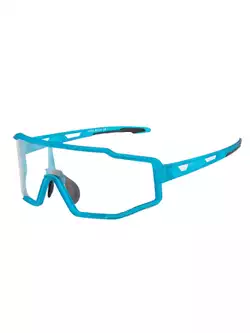 Rockbros SP225BL bicycle / sports glasses with photochrome blue
