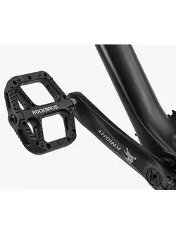 Rockbros platform pedals nylon black 2021-12ABK