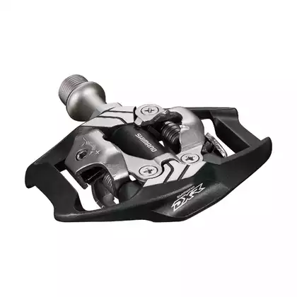 SHIMANO PD-MX70 SPD double-sided bicycle pedals, black