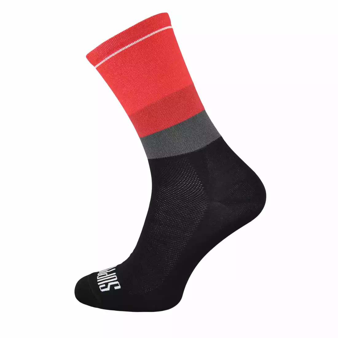 SUPPORTSPORT cycling socks TONE'S RED