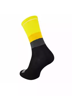 SUPPORTSPORT cycling socks TONE'S YELLOW