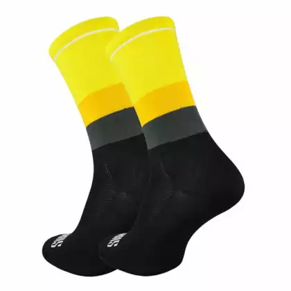 SUPPORTSPORT cycling socks TONE'S YELLOW