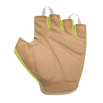 CHIBA ECO GLOVE PRO Cycling gloves, lime green