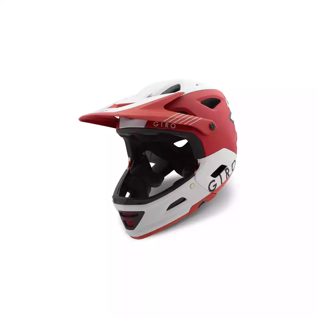 GIRO full face bicycle helmet SWITCHBLADE INTEGRATED MIPS, matte dark red 