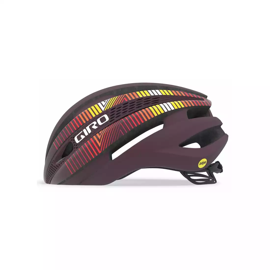 GIRO road bike helmet SYNTHE INTEGRATED MIPS, matte dusty purple bars 