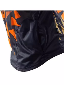 KAYMAQ DESIGN M79 Men's casual long sleeve MTB/enduro cycling jersey, black
