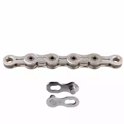 KMC X10SL Bicycle chain 10-speed, 114 links, silver