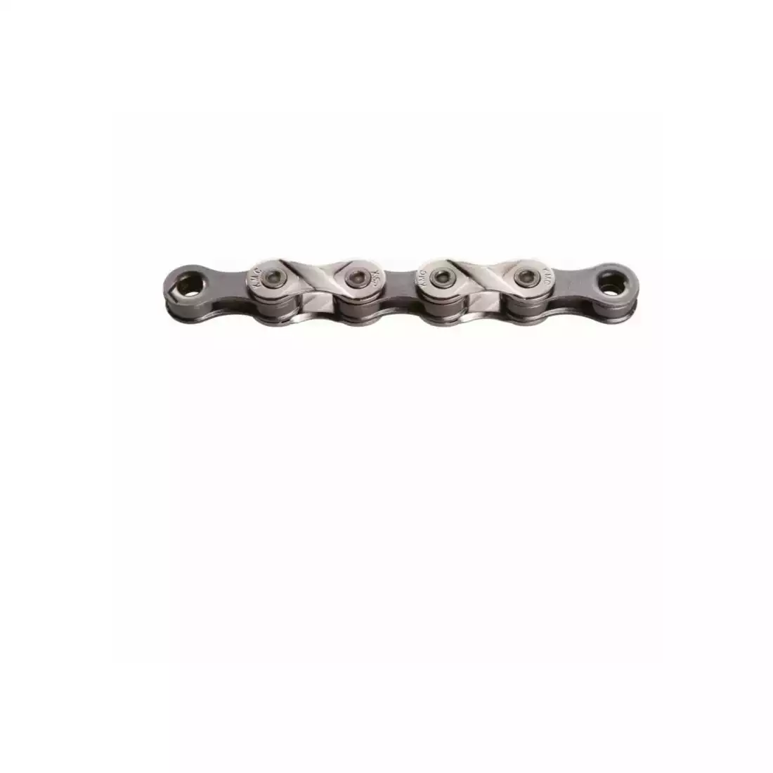 KMC X8 bicycle chain, 8 rows, 116 links, silver gray
